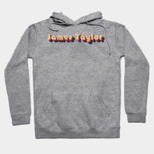 retro vintage James Taylor Hoodie